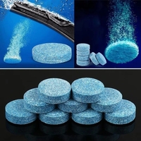 Lot de 10 lingettes solides pour pare-brise (1 lingette = 4L d'eau) – Nettoyant vitres auto pour semisoleil et accessoires de nettoyage de pare-brise