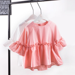 Nueva Moda: Blusas con Mangas con Volantes de Diseño Occidental para Niñas en el Mercado Chino - Product Image 6