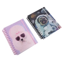 Carnets 3D lenticulaires fabriqués en usine à Guangdong, service personnalisé de carnets à spirales avec effet 3D pour cadeaux