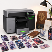 Imprimante UV compacte A3 3050 pour la conception de cartes, l'impression d'étiquettes de bouteilles et de gobelets, séchage UV LED 720x1440 dpi