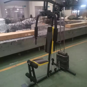 Professional All-In-One Multi-Station Gym <b>Machine</b> Iron Construction for Full-Body <b>Workout</b> & Chest Exercises Dingfeng Brand - Product Image 4