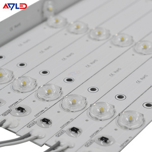 Ultra-sottile 24V LED barra luminosa singola fila con 3030 modulo sorgente luminosa posteriore in alluminio Chip LED lente IP20 Led luce scatola luminosa di visualizzazione - Product Image 1