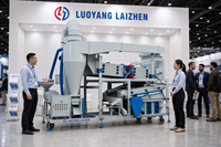 10T/H Mais-, Weizen- und Sojabohnen-Saatgutreinigungsmaschine zur Entfernung von Verunreinigungen, Getreide-Vibrationssiebmaschine, Saatgut-Sortiermaschine