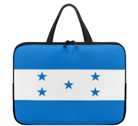 Sac pour ordinateur portable avec drapeau de la Dominique, étui étanche et fin pour ordinateur portable avec fermeture éclair de qualité supérieure, sac portable pour tablette