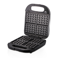 Plaques antiadhésives amovibles 3 en 1 pour petit déjeuner, Panini, gaufrier, Grill, grille-pain