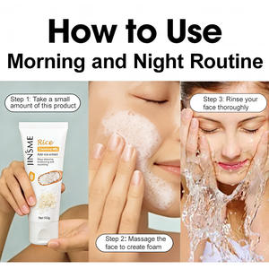 Nettoyant Visage à Marque Blanche Acides Aminés Lavant en Gros Acide Hyaluronique Acide Salicylique Traitement Anti-Acné Contrôle du Sébum Pour Peaux Grasses - Product Image 5