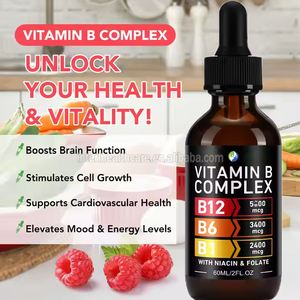 Ausreson sağlık takviyesi B1 vitamini B6 B12 kompleksi <span class=keywords><strong>B</strong></span> vitaminleri sıvı <span class=keywords><strong>B</strong></span> vitamini kompleks sıvı düşer - Product Image 3
