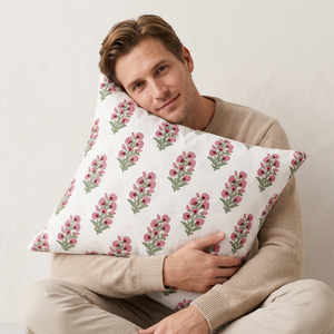 Wholesale Export Quality Dolly Enterprises Luxury Handcrafted Pure Cotton Printed Throw Pillow Covers Custom Size Home Textile - Product Image 1