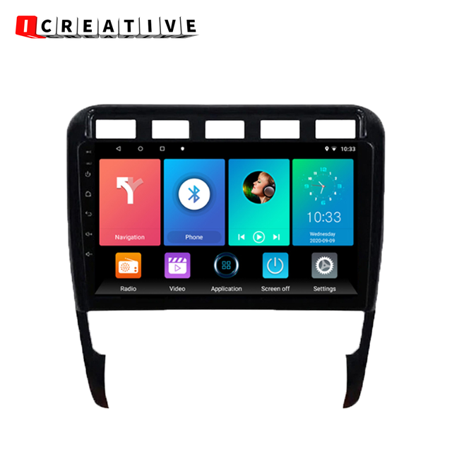 Android Car Radio for Porsche Cayenne 957-955 2002-2010 Autoradio Multimedia Player Head Unit Touchscreen GPS Navigation IPS