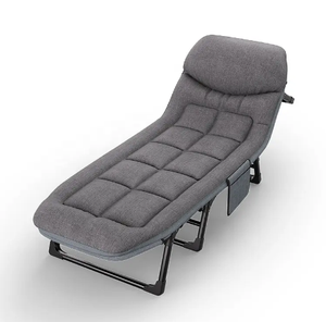 Cama Plegable Portátil <span class=keywords><strong>de</strong></span> Acero Inoxidable Personalizable para Adultos, Individual o Doble, para <span class=keywords><strong>Playa</strong></span>, Camping y Senderismo - Product Image 1