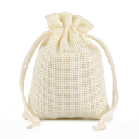 Sacs en toile de jute personnalisés promotionnels en gros 7X9 9X12 10X14 10X15 13X18 15X20 Cm sac à cordon de jute pochette cadeau