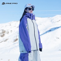 Veste de ski Alpine PRO pour femme, vêtements de snowboard personnalisés OEM, veste de ski, veste de snowboard ample, combinaison de ski surdimensionnée