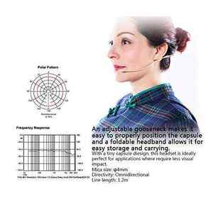 Microphone Condensateur BHA H16 à Crochet d'Oreille Couleur Chair pour Émetteur Corporel Professionnel – Prix de Gros Usine (12 ans d'expérience) OEM CE FCC - Product Image 5