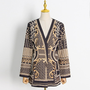 IU ING OT ELLs 2023 Fashion uuxury Eck ONG leeve lerech tro ETRO EADS lalazer acoat - Product Image 3