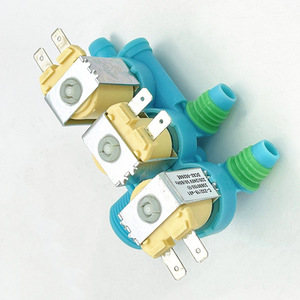 Valve d'entrée d'eau électrique en plastique DC62-00266E, pièce de rechange pour machine à laver - Product Image 1