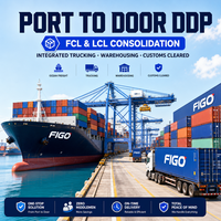 Service complet et livraison sécurisée d'articles volumineux par le transport maritime de fret de premier plan en Chine vers les États-Unis et le Canada, inspection de la marchandise DDP