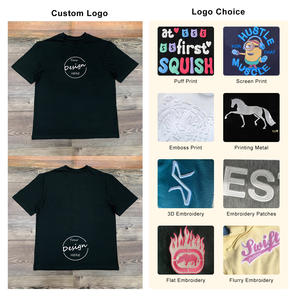 เสื้อยืดโอเวอร์ไซส์สำหรับผู้ชาย350ก. เสื้อโชว์ไหล่คอเสื้อเข้ารูปเสื้อผ้าแนวสตรีทแวร์ผ้าฝ้ายเฮฟวี่เวทสไตล์ลำลอง - Product Image 3