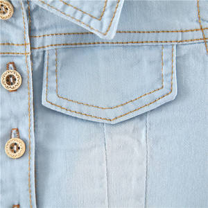 Online Shopping Baby Girl Birthday Summer Children Casual United Nations Denim <b>Vest</b> <b>Dress</b> for Girls - Product Image 2