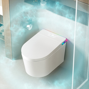 Bồn cầu treo tường thông minh bằng gốm sứ, bồn cầu treo tường thông minh - Product Image 5