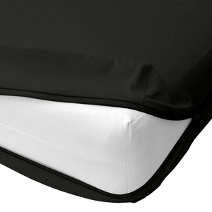Queen Size 15-17 Inch Deep Pocket Zipper <strong>Fitted</strong> <strong>Sheet</strong> Hotel Quality Brushed Microfiber Fade Resistant 1 <strong>Fitted</strong> <strong>Sheet</strong> Only - Product Image 3