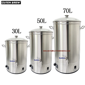 GUTEN Beer Mash Tun 30L 40L 50L 70L Sparge Water Boiler Electric Heater/Beer Making Machine /Home Brewing Equipment - Product Image 2