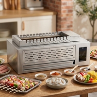Barbecue électrique en acier inoxydable à rotation automatique RKMF-ZTSRK13, très demandé, à prix abordable
