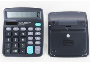 Calculadoras de Oficina de Doble Alimentación para Estudiantes y Negocios, Venta al Por Mayor de Fábrica, 12 Unidades - Product Image 3