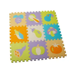 Soft Printing Kids Large EVA Foam Jigsaw Playmats ToysCrawl Floor Mat Baby Puzzle Mat
