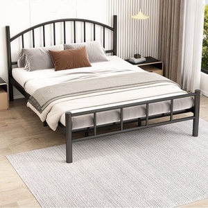 Khung giường thép khung giường kim loại khung giường thép cho phòng ngủ nội thất khách sạn - Product Image 2