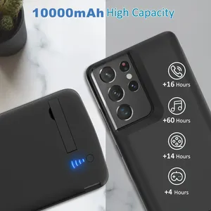 10000mAh S25 S24 Pin trường hợp đối với Samsung <span class=keywords><strong>Galaxy</strong></span> S25 Ultra S24 S22 S10 S10E Lưu ý 20 <span class=keywords><strong>8</strong></span> 9 10 S20 FE cộng với S21 + ngân hàng điện sạc - Product Image 3