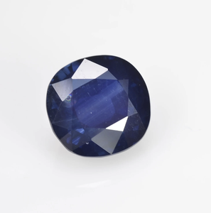 Natural <b>Blue</b> <b>Sapphire</b> Cushion shape Faceted Cut Loose Gemstone For Jewelry Making At Factory Price Certified 1 carat - Product Image 2