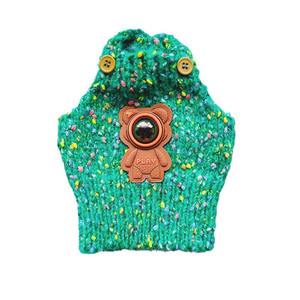 Suéter navideño para mascotas, peto <span class=keywords><strong>de</strong></span> punto con tirantes para perro, Bichón Maltés, Teddy, atuendo informal para el Festival <span class=keywords><strong>de</strong></span> Primavera, transfronterizo - Product Image 5