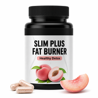 Compléments alimentaires pour la perte de poids à la saveur de pêche Garcinia Cambogia 60 comprimés Vitamine B6 Booster d'énergie Brûleur de graisse du ventre