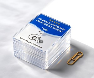 Tag NFC in Acrilico 12cm Impermeabile Mini NTAG213 per Biglietti da Visita e Uso Alberghiero, Pronto per Recensioni con Tocco, Spedizione Immediata - Product Image 6