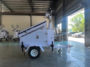 Outdoor <b>Mobile</b> <b>Solar</b> Energy Lighting Tower High-efficiency <b>Panels</b> Adjustable Mast Rechargeable Battery for Remote Work Sites by - Product Image 6