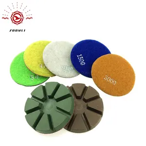 Abrasive Tool Of Granite Marble Resin Floor Diamond Polishing Pad For Polisher