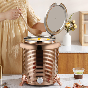 Calentador de Sopa Eléctrico de Acero Inoxidable de 13L, Control Digital Inteligente, Modo Eco, Gran Capacidad, Cubo Calentador de Alimentos <span class=keywords><strong>para</strong></span> Buffet - Product Image 1