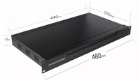H.265 H.264 Ultra HD 4K Video Audio Decoder IP Streaming Decoder IP HDMI + CVBS + VGA