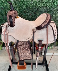 Silla de Montar Occidental para Caballo de Cuero 100% Natural de Alta Calidad y Estilo Moderno - Comodidad Inigualable 2025 - Product Image 1