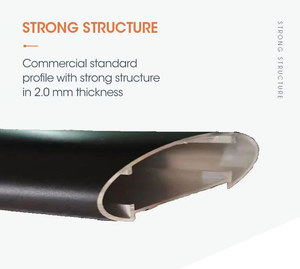 الحديث الأسود إطار ألومنيوم مزدوج مغلفة جسر زجاج درابزين الدرابزينات درابزون السلالم درابزين شرفة الدرج - Product Image 5