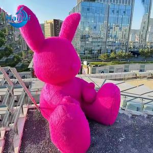 Escultura de Conejo Personalizada con Textura Peluda Realista, Estatua de Resina Artesanal, Decoración de Primates, Decoración del Hogar, Arte Animal, Regalo - Product Image 2