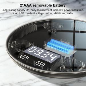 Báscula de Cocina Digital Inteligente Multifunción con Bluetooth, Panel de Vidrio Templado de Alta Resistencia, Báscula Electrónica Inteligente para Cocina Yesido MG43 - Product Image 5