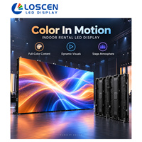 Écran LED d'intérieur P2.976 500x500mm à assemblage sans joint pour mur vidéo, idéal pour événements de lancement et de vente au détail