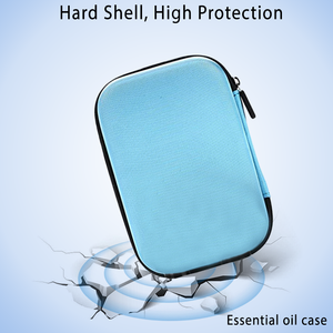 Étui de voyage personnalisable pour huiles essentielles de massage avec matériau EVA imperméable et antichoc, couleur et logo personnalisés - Product Image 4