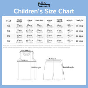 儿童篮球服户外运动服男童青少年篮球背心短款套装夏季篮球童装 - Product Image 4