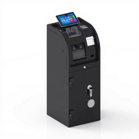 Kiosque de paiement intelligent avec comptage automatique des billets, machine de dépôt d'espèces, processeur Intel Core I3/i5, écran tactile 10,1 pouces pour la vente au détail