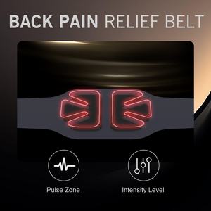 Cinturón masajeador de cintura para terapia de pulso <span class=keywords><strong>EMS</strong></span> TENS con terapia de luz roja para estimulación muscular y alivio del dolor - Product Image 6
