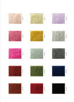 Fil à tricoter doux de couleur personnalisée 12/1 NM Fil de soie brossé Cachemire pour pulls Manteaux Chaussettes