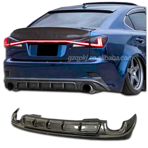 YOUNGERCAR Rear Bumper Lip For Lexus IS250 IS350 IS200T (2014-2016) - Gloss Black ABS Diffuser - View #8