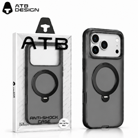 Coque de téléphone personnalisée pour iPhone 18 Pro Max avec support magnétique, coque de téléphone mate antichoc pour iPhone 18, coque de protection